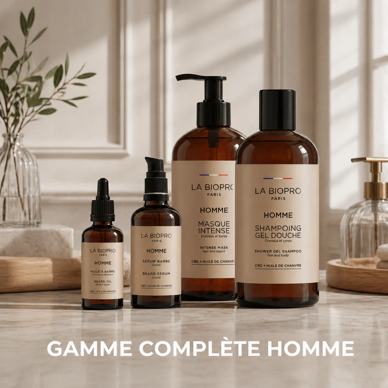 Gamme complète Homme